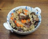 牛テール煮込みで中華おこわ風作り方6写真