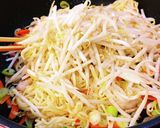 ねぎ塩焼きそば、だし醤油追加。作り方4写真
