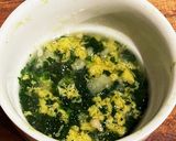 小松菜のかき玉うどん　離乳食冷凍ストック作り方7写真