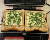 ツナの☆ネギ味噌バタチーホットサンド作り方3写真