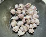 砂肝と菜の花のにんにくバター醤油炒め作り方4写真