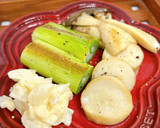 らっきょうマヨソース。焼き野菜や温野菜に作り方5写真