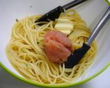 再現！セブンのたらこバタースパゲッティー作り方2写真
