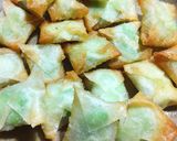 美味しいおつまみホクホク空豆の一口春巻き作り方8写真