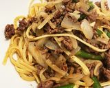 USA在住#ひき肉のペペロンチーノ作り方10写真