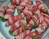 塩レモンペッパースナップエンドウ豚肉巻き作り方3写真