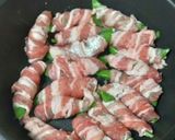 塩レモンペッパースナップエンドウ豚肉巻き作り方6写真