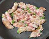 塩レモンペッパースナップエンドウ豚肉巻き作り方7写真
