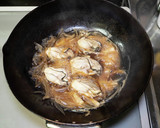 大粒牡蠣の卵とじ丼作り方6写真