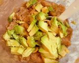 にんにく醤油麹☆アボカドチキンミートだね作り方3写真