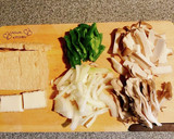 麺つゆでお手軽♪厚揚げの卵とじ♪作り方1写真