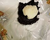 簡単チョコ餅風ぼた餅〜　♡ココアおはぎ♡作り方2写真