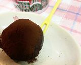 簡単チョコ餅風ぼた餅〜　♡ココアおはぎ♡作り方6写真