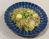 冷凍里芋活用！ねっとりピリ辛麻婆さといも作り方8写真
