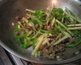 青椒肉絲作り方6写真