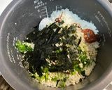 まじうまおにぎり★梅しらす大葉のり天かす作り方2写真