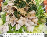 豚しゃぶサラダ~青じそわさびドレッシング作り方5写真