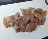 胡麻たっぷり！カリカリ醤油酒粕鶏むね肉焼作り方1写真
