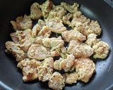 胡麻たっぷり！カリカリ醤油酒粕鶏むね肉焼作り方5写真