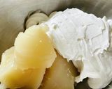 白あんホイップの・おかず豆クレープ作り方4写真