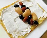 白あんホイップの・おかず豆クレープ作り方8写真