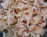 簡単！旨い！豚バラえのきペペロンチーノ風作り方4写真