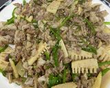筍の春青椒肉絲作り方6写真
