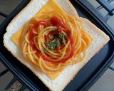 ☆ナポリタン・ホットサンド☆作り方2写真