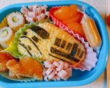 男の子大好き！ドクターイエロー♪キャラ弁作り方6写真