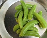 えんどう豆とオイルサーディンのサラダ作り方1写真