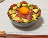 漬けまぐろアボカド丼作り方4写真