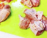 若鶏もも肉を蒸し焼きで!作り方1写真