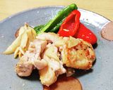 若鶏もも肉を蒸し焼きで!作り方5写真