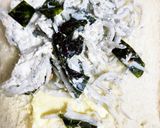 今朝の4w1hサンド「しらす×クリチ」作り方2写真