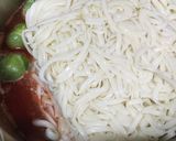 芽キャベツのトマトスープうどん作り方3写真