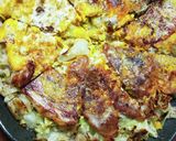 米粉のもっちりお好み焼き作り方7写真