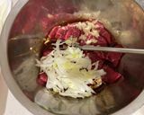 厚切り牛肉とたっぷりお野菜のプルコギ作り方2写真