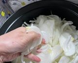 牛肉煮込み　すき焼き味作り方4写真