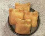 はんぺんを入れた薄揚げ揚げ作り方4写真