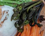 春野菜のかき揚げ～♪春爛漫作り方1写真