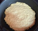 超簡単！オートミールと豆腐のお好み焼き作り方2写真
