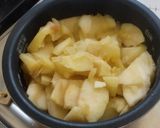 炊飯器でリンゴのコンポート作り方3写真