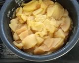 炊飯器でリンゴのコンポート作り方4写真