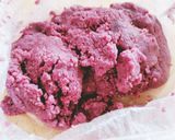 桜の花と紫いものサクサク米粉クッキー作り方4写真