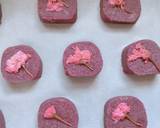 桜の花と紫いものサクサク米粉クッキー作り方6写真