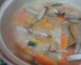 冷凍うどんでかぼちゃのほうとう風♪作り方3写真