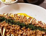 食べ応えバッチリ！納豆入濃厚キャベツ焼き作り方9写真