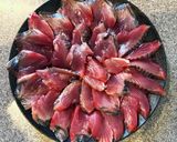 薬味たっぷり 塩ごま油で食べる鰹の刺身作り方3写真