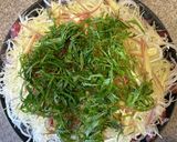 薬味たっぷり 塩ごま油で食べる鰹の刺身作り方6写真