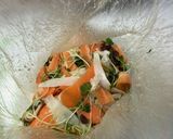 野菜ぴらぴマメサラダさっぱりヨーグルト味作り方3写真